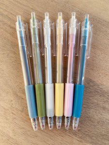 Crystal Clear Pen Set