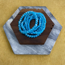 Load image into Gallery viewer, Bracelet Pack - Aqua Blue Bead
