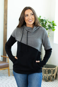 Ashley Hoodie - Gray and Black FINAL SALE