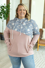 Load image into Gallery viewer, Ashley Hoodie - Blush and Floral FINAL SALE
