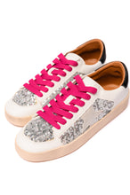 Load image into Gallery viewer, Another Round Sneakers in Silver Sequins
