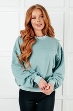 Load image into Gallery viewer, Beyond the Basics Pullover in Blue Grey
