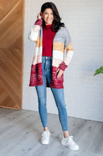 Load image into Gallery viewer, Bring the Warmth Color Block Cardigan
