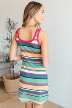 Load image into Gallery viewer, Summer Lovin&#39; Striped Tank Dress
