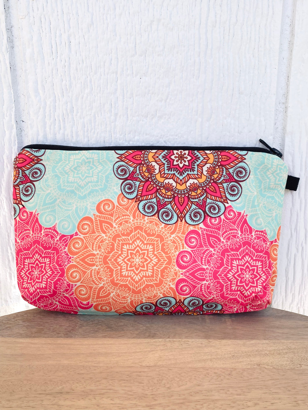 Zipper Pouch, Summer Mandala