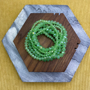 Bracelet Pack - Green Bead