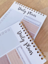 Load image into Gallery viewer, Daily Plans Notepad, Grey
