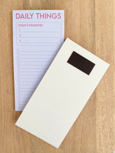 Magnetic Notepad, Daily Things