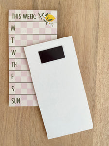 Magnetic Notepad, This Week