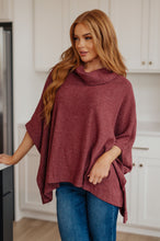 Load image into Gallery viewer, Forgive Me Cowl Neck Poncho
