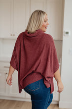 Load image into Gallery viewer, Forgive Me Cowl Neck Poncho
