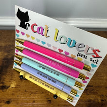 Load image into Gallery viewer, Pen - Cat Lovers Set
