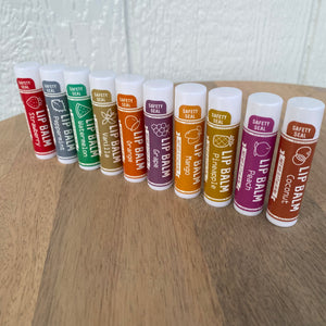 All Natural Lip Balm, 10 Flavors