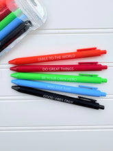 Load image into Gallery viewer, Motivational Pen Set, Primary
