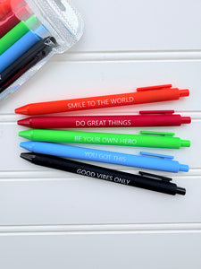 Motivational Pen Set, Primary