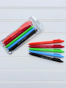 Motivational Pen Set, Primary