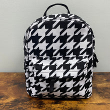 Load image into Gallery viewer, Mini Backpack - Houndstooth
