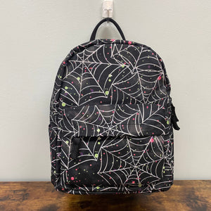Mini Backpack - Black Webs