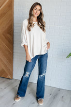 Load image into Gallery viewer, Ivory Thoughts Chenille Blouse
