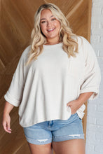 Load image into Gallery viewer, Ivory Thoughts Chenille Blouse
