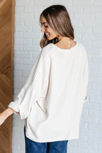 Load image into Gallery viewer, Ivory Thoughts Chenille Blouse
