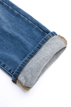 Load image into Gallery viewer, Judy Blue Nivea Vintage Wash Thermal Straight Jeans
