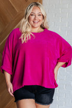 Load image into Gallery viewer, Pink Thoughts Chenille Blouse
