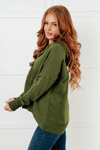 Load image into Gallery viewer, Simple Snug Snap Hooded Pullover
