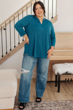 Load image into Gallery viewer, So Outstanding Top in Teal FINAL SALE
