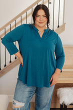 Load image into Gallery viewer, So Outstanding Top in Teal FINAL SALE
