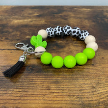 Load image into Gallery viewer, Silicone Bracelet Keychain
