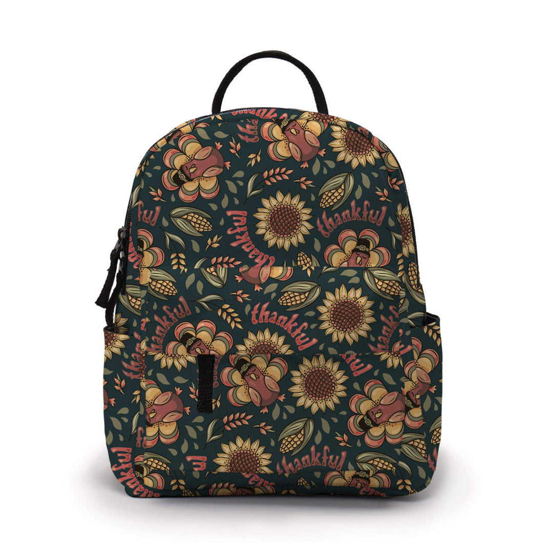 Mini Backpack - Thankful Turkey