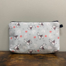 Load image into Gallery viewer, Zip Pouch - Llama Mint
