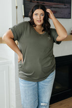 Load image into Gallery viewer, Absolute Favorite V-Neck Top in Olive
