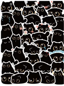 Stickers - Black Cat