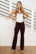 Load image into Gallery viewer, Judy Blue Sienna High Rise Control Top Flare Jeans in Espresso
