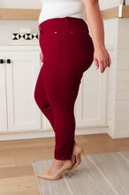 Load image into Gallery viewer, Judy Blue Wanda High Rise Control Top Skinny Jeans Scarlet
