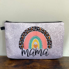 Load image into Gallery viewer, Zip Pouch - Mom, Mama Rainbow
