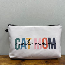 Load image into Gallery viewer, Zip Pouch - Cat Mom Script
