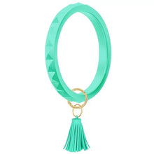 Load image into Gallery viewer, Bracelet Keychain with Tassel

