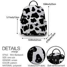 Load image into Gallery viewer, Mini Backpack - Cow
