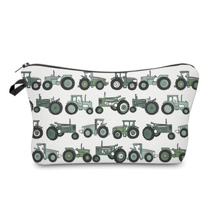 Zip Pouch - Tractor Green