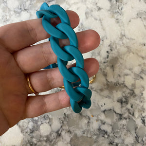 Keychain - Link Bracelet with Tassel