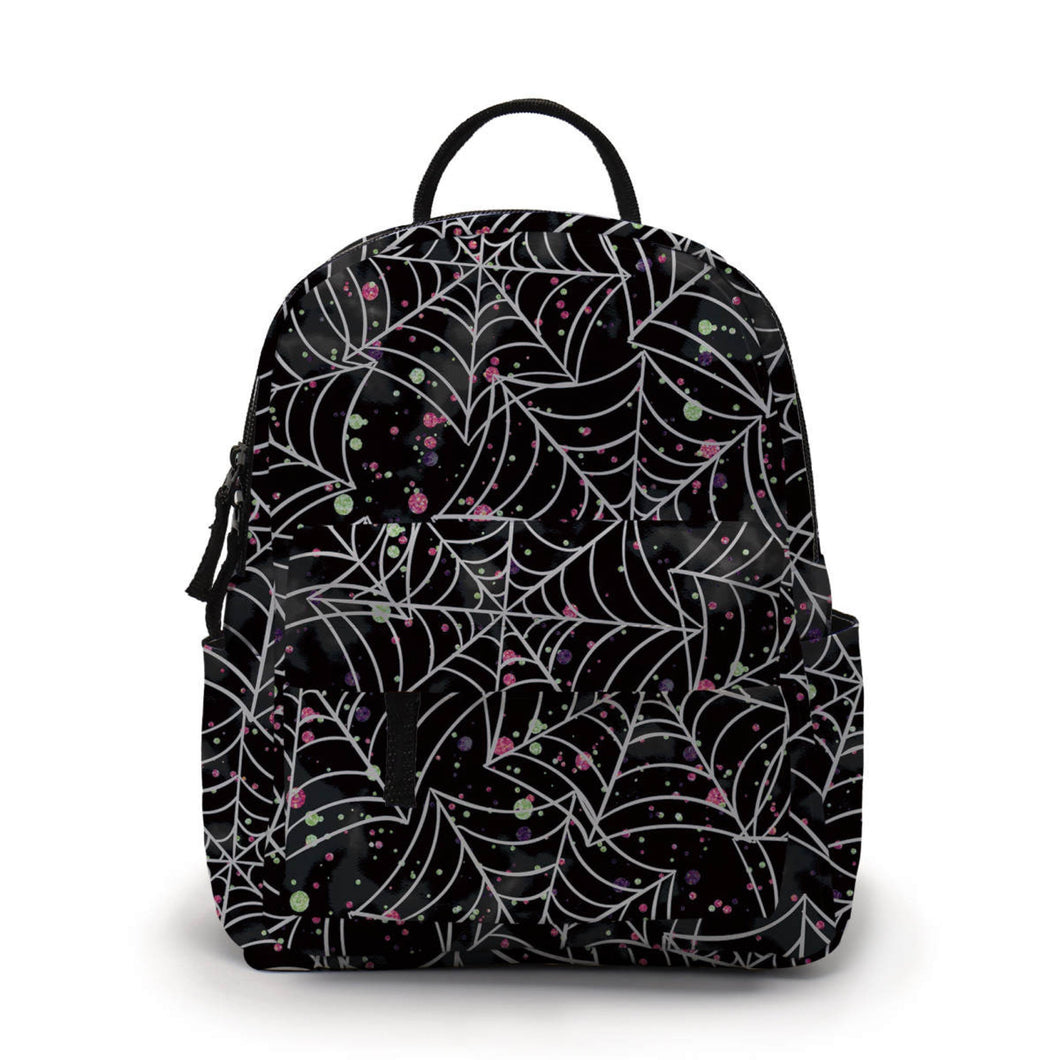 Mini Backpack - Black Webs