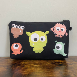 Zip Pouch - Monsters