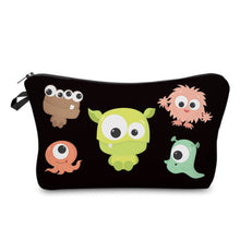 Load image into Gallery viewer, Zip Pouch - Monsters
