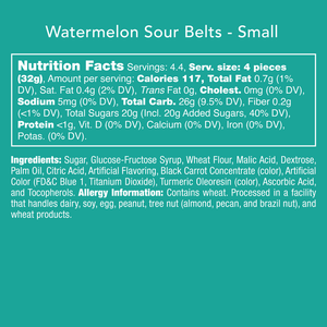 Candy Club, Watermelon Sour Belts